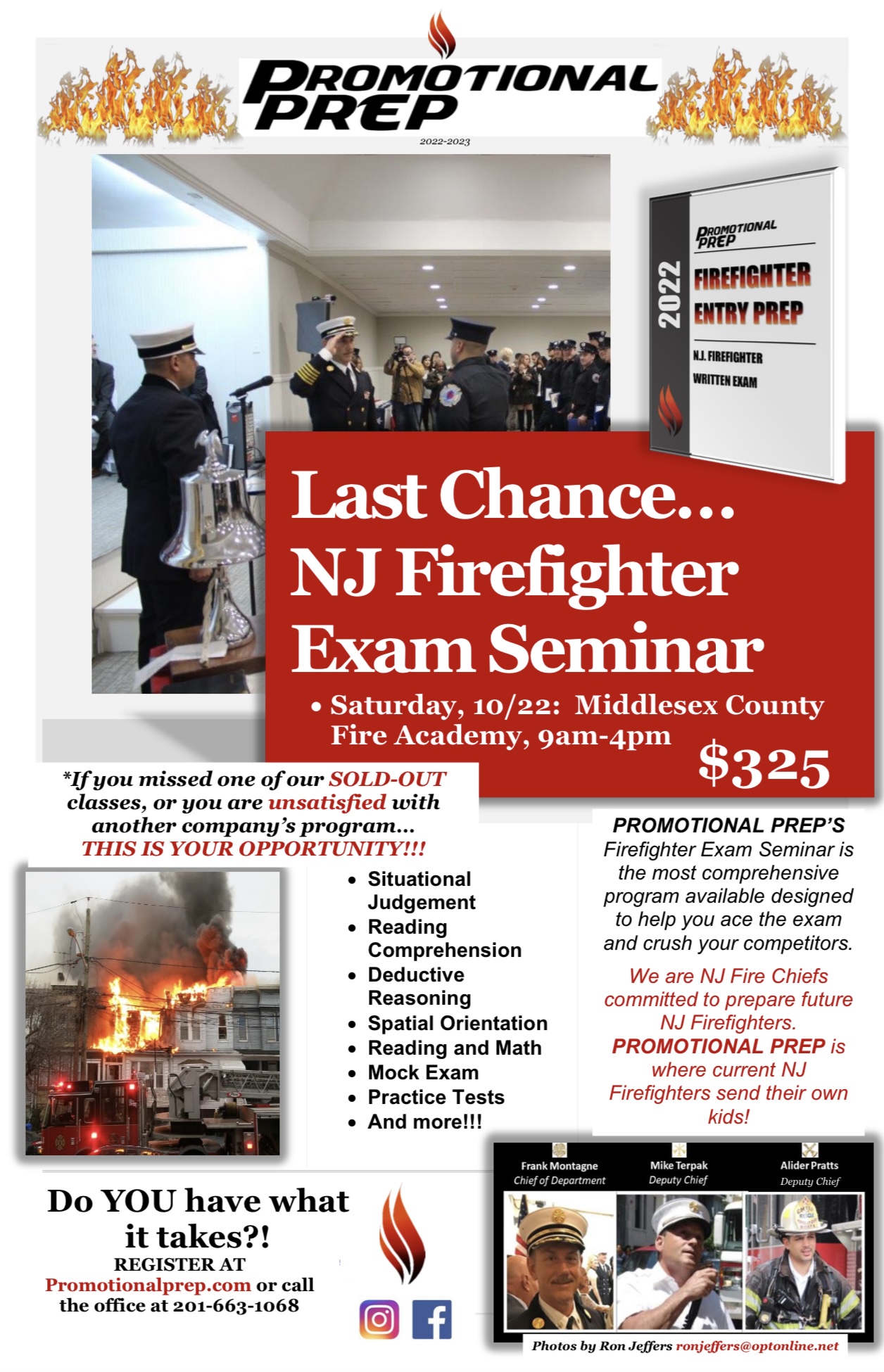 Firefighter Entry Exam Seminar 2022 Promotional Prep